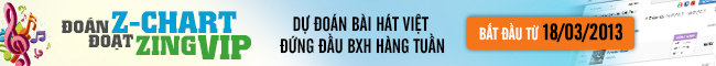 Dự đoán BXH Bài hát Việt Nam